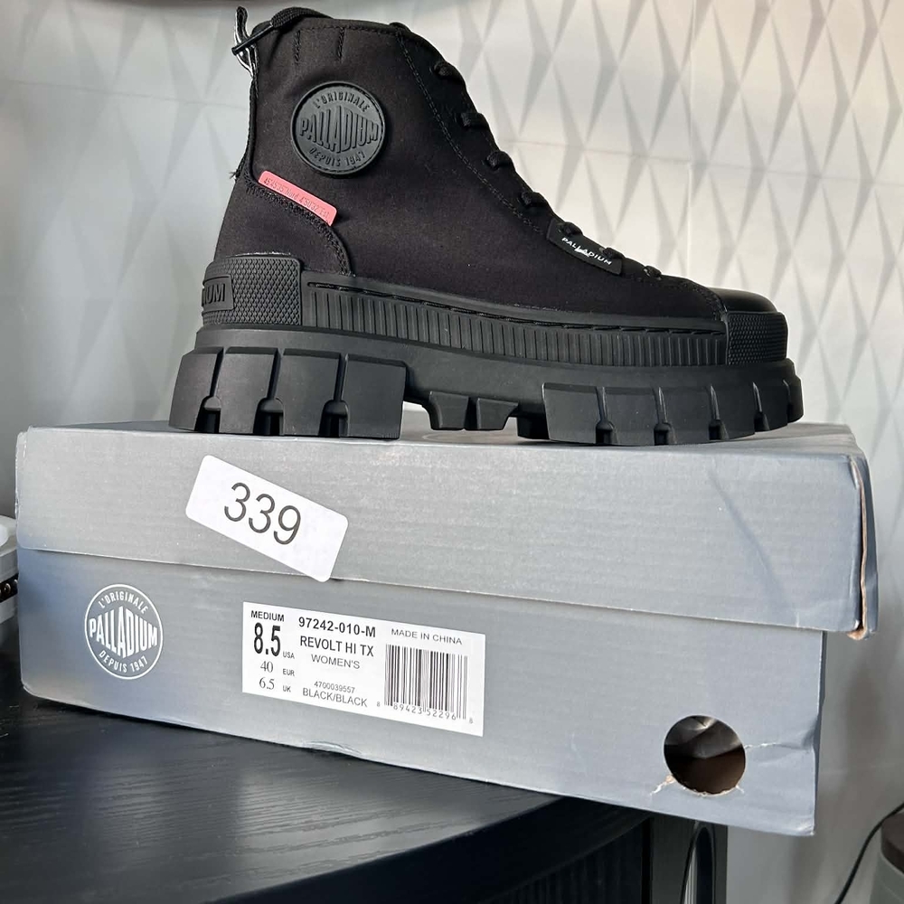 Palladium Black Revolt Hi-TX Boots